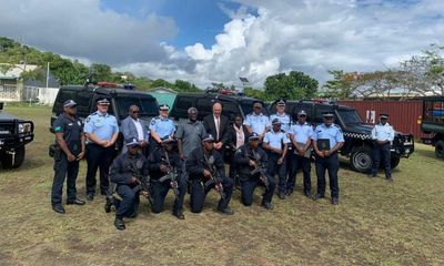 Australia delivers police vehicles and rifles to Solomon Islands in ‘game-changer’ donation