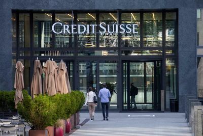 Credit Suisse cut to one level above junk status by S&P