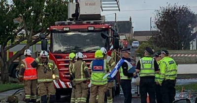 Man dies after fire breaks out at Scots house in Dumfries