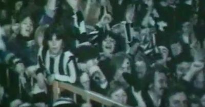 Watch film footage of Newcastle United in European action 45 years ago