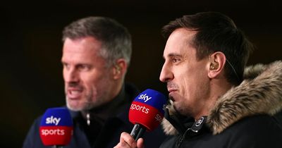 Gary Neville and Jamie Carragher disagree on new Premier League prediction amid Arsenal concern