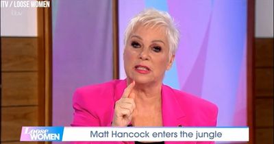 Loose Women's Denise Welch praised for rage at Matt Hancock over I'm a Celeb