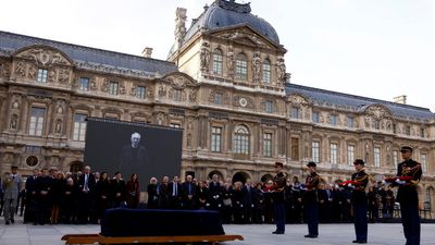 France hosts national tribute ceremony for artist Pierre Soulages