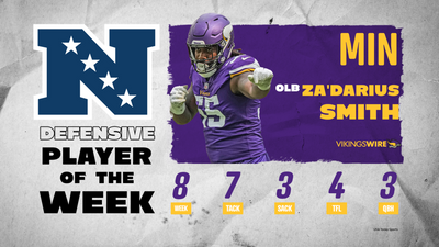 Former Packers OLB Za’Darius Smith wins NFC Defensive Player of the Week for Week 8