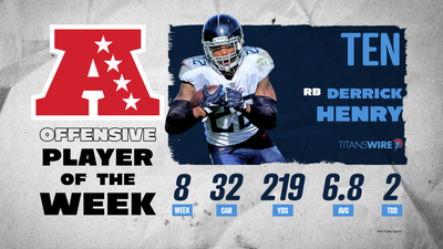 Derrick Henry wins AFC Offensive Player of the Week