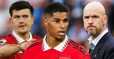 Marcus Rashford unhappy, the X-rated Harry Maguire row and how Erik ten Hag intervened