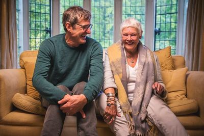 Judi Dench jokingly chastises Louis Theroux over interview question: ‘Am I the only one who heard that?’