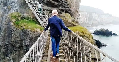 NI man conquers fear that 'haunted him' after childhood fall