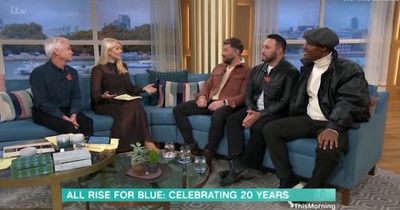 Phillip Schofield asks 'where's Lee' as Blue baffle ITV This Morning viewers