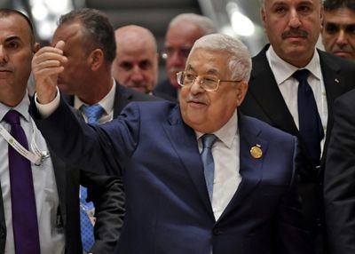 Palestinians' Abbas urges Arab support against Israeli 'crimes'