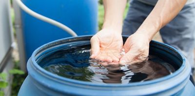 If more houses had water butts, it could help with drought, flooding and water pollution