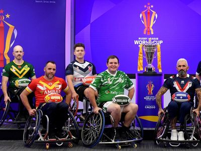 England out to create ‘legacy’ in wheelchair sports at Rugby League World Cup