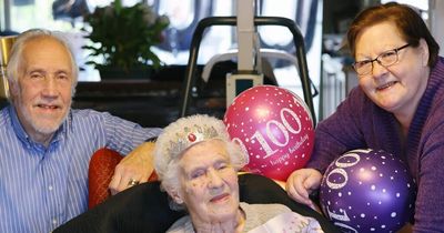 Newcastle grandmother celebrates 100th birthday with one of the first cards from the King