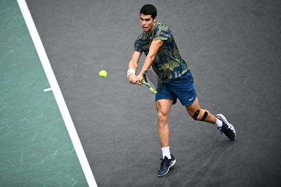 Alcaraz cruises at Paris Masters as Medvedev crashes out