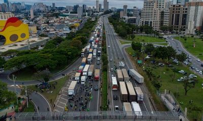 ‘We are for democracy’: Brazil football fans clear pro-Bolsonaro blockades