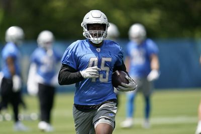 Jason Cabinda begins practicing, starting his clock to return