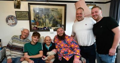 Five generations of one family welcomed into the same house - and they're all boys