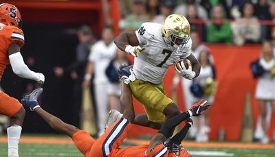 Notre Dame ground game will be tested by No. 5 Clemson
