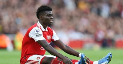 Arsenal’s Bukayo Saka posts five-word message ahead of Europa League clash amid injury concern