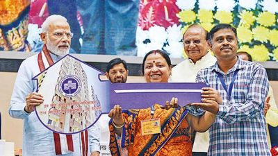 PM Narendra Modi hands over EWS flats, says bridge rich-poor gap