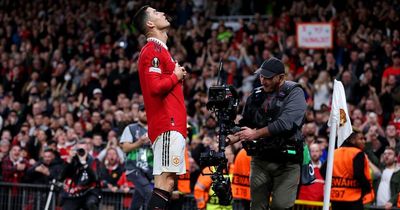 Cristiano Ronaldo sent cheeky message by Ajax over new Manchester United celebration