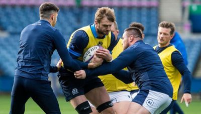 Richie Gray in a happy place and good to go for Scotland