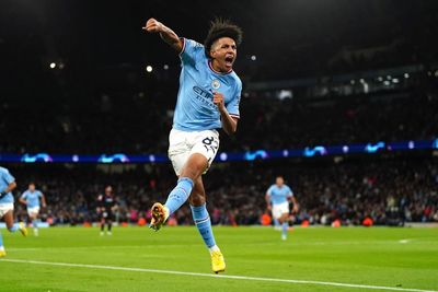 Rico Lewis makes history as Manchester City come from behind to beat Sevilla