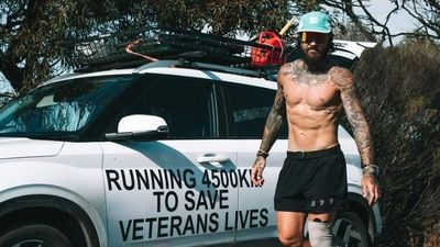 Ex-serviceman fundraising for veteran suicide prevention with run from WA to NSW