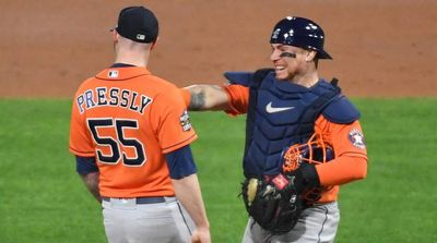Astros’ Backup Backstop Earns an Outsized Piece of No-Hit History