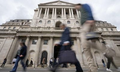 UK in ‘prolonged recession’ as Bank of England hikes interest rates to 3%, knocking pound – as it happened