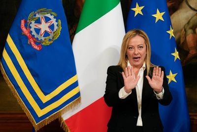 Italy’s new, far-right leader heads to EU HQ to break ice