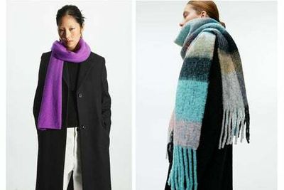 Best oversized scarves for women this winter