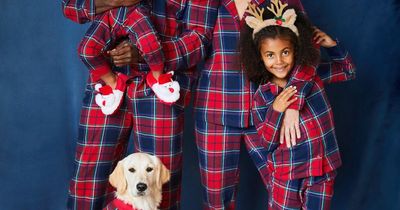 Dunnes Stores selling affordable Christmas clothes including matching pajamas for the whole family