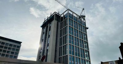 Bank House office welcomes potential tenants for tours ahead of completion date