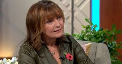 ITV's Lorraine Kelly rushes to rectify wardrobe 'malfunction' on show after prompt