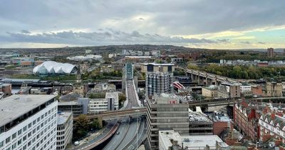 Amazing views over Newcastle from city centre's newest office block