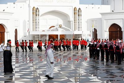 Pope Francis arrives in Bahrain