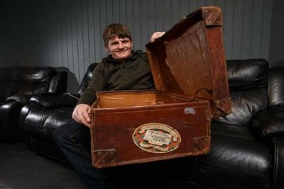 Suitcase belonging to one of Scotland's top cartoonists discovered in Fife loft