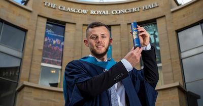 Kilmarnock's Calum Waters scores off the pitch as he bags first class uni degree