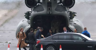Suella Braverman flies 19 miles to Manston asylum centre by Chinook helicopter
