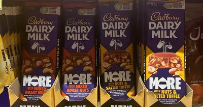 B&M shopper spots new Cadbury range with unusual new shape and 'nutty' flavours