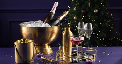 Aldi launches luxury gold cocktail evening essentials perfect for the festive season