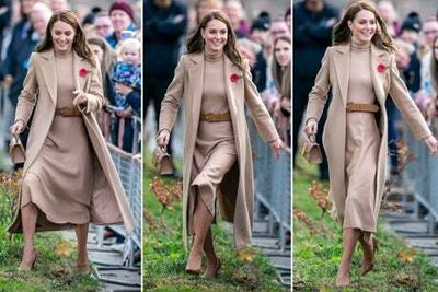 Princess of Wales delivers a masterclass in walking through mud in heels on trip to Scarborough