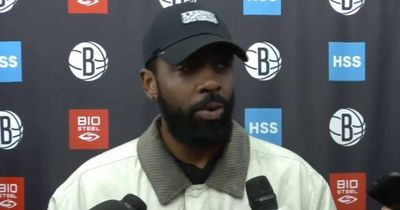 Kyrie Irving fails to apologise for anti-semitic posts as press conference cut short