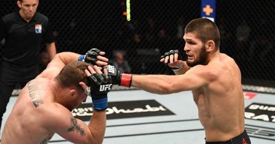 Khabib Nurmagomedov made "jet lag" claim during mid-fight conversation with UFC rival