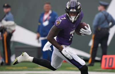 Ravens WR Rashod Bateman to Undergo Season-Ending Foot Surgery