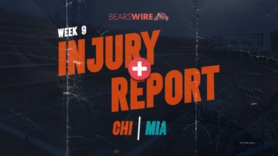 Bears Week 9 injury report: Larry Borom DNP, Teven Jenkins full participant on Thursday