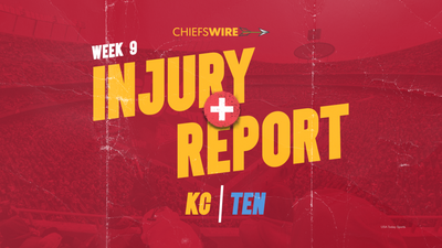 Thursday injury report for Chiefs vs. Titans, Week 9