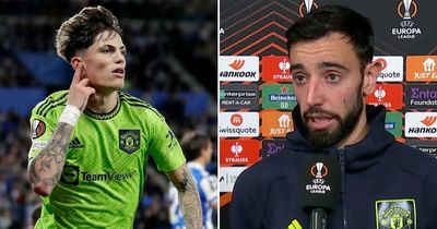 Bruno Fernandes claims Alejandro Garnacho had wrong attitude to be Man Utd player