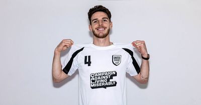 Declan Rice puts his support behind mental health campaign - "I'm here to use my voice"